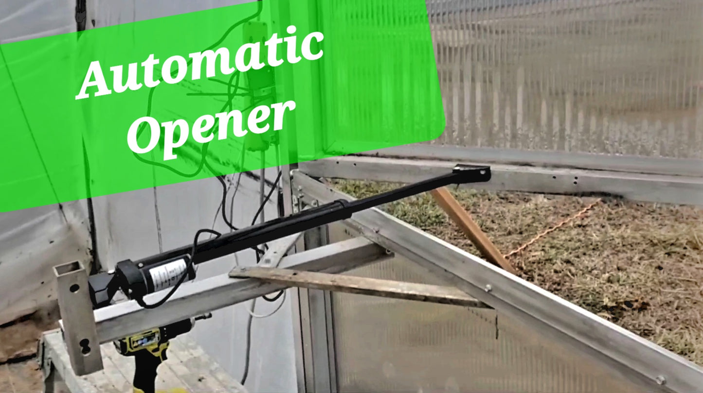Automatic Greenhouse Side & Door Opener Kits - Outdated