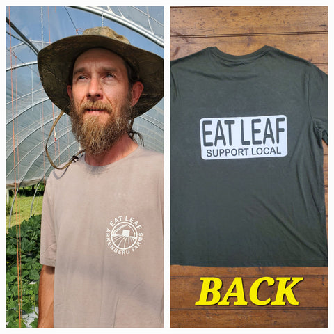 Eat Leaf T-Shirt (many colors and sizes)