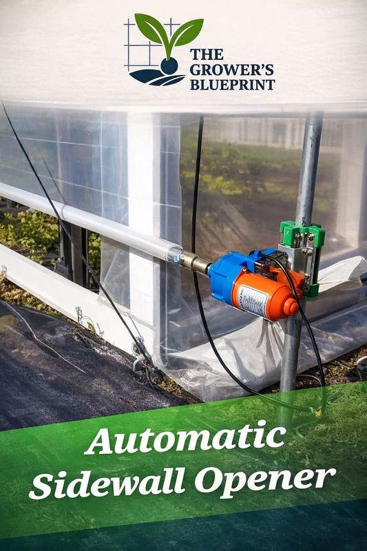 Automatic Roll-Up Greenhouse Side Opener