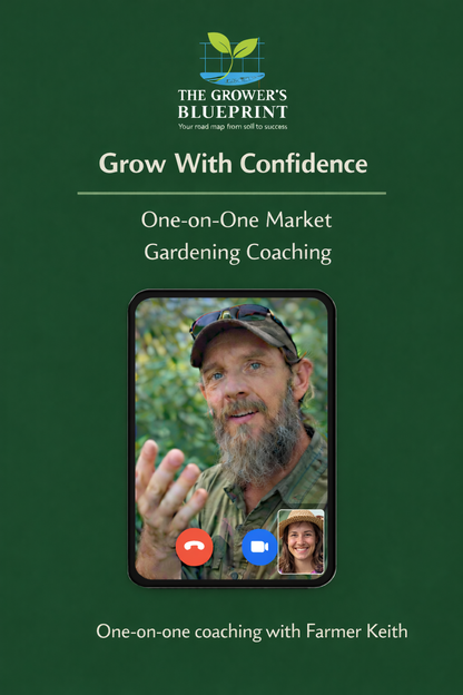 Grow With Confidence – One-on-One Market Gardening Coaching