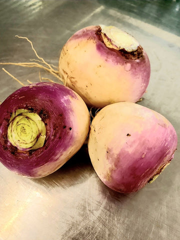 Turnips - Purple Topped (3-4) (no tops)